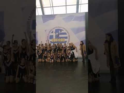 Η Χοροκίνηση Ναυπλίου πρωταθλήτρια ομάδα Cheerleading