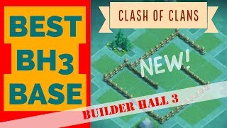 Clash Of Clans Builder Hall 3 Best Th3 Builder Base Best Defense Base Th3 Builder Base Layout