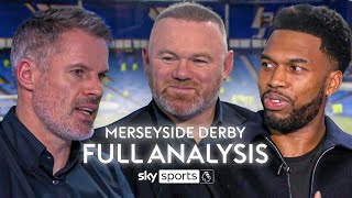 Rooney, Carra &amp; Sturridge FULL Merseyside derby analysis 🔵🔴 | Everton 2-0 Liverpool