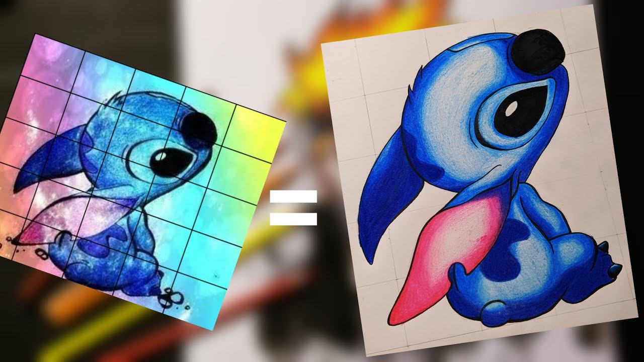 COMO DIBUJAR A STITCH I muy facil 