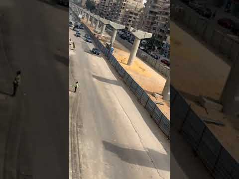 موكب الرئيس عبد الفتاح السيسى اليوم بمدينه نصر
