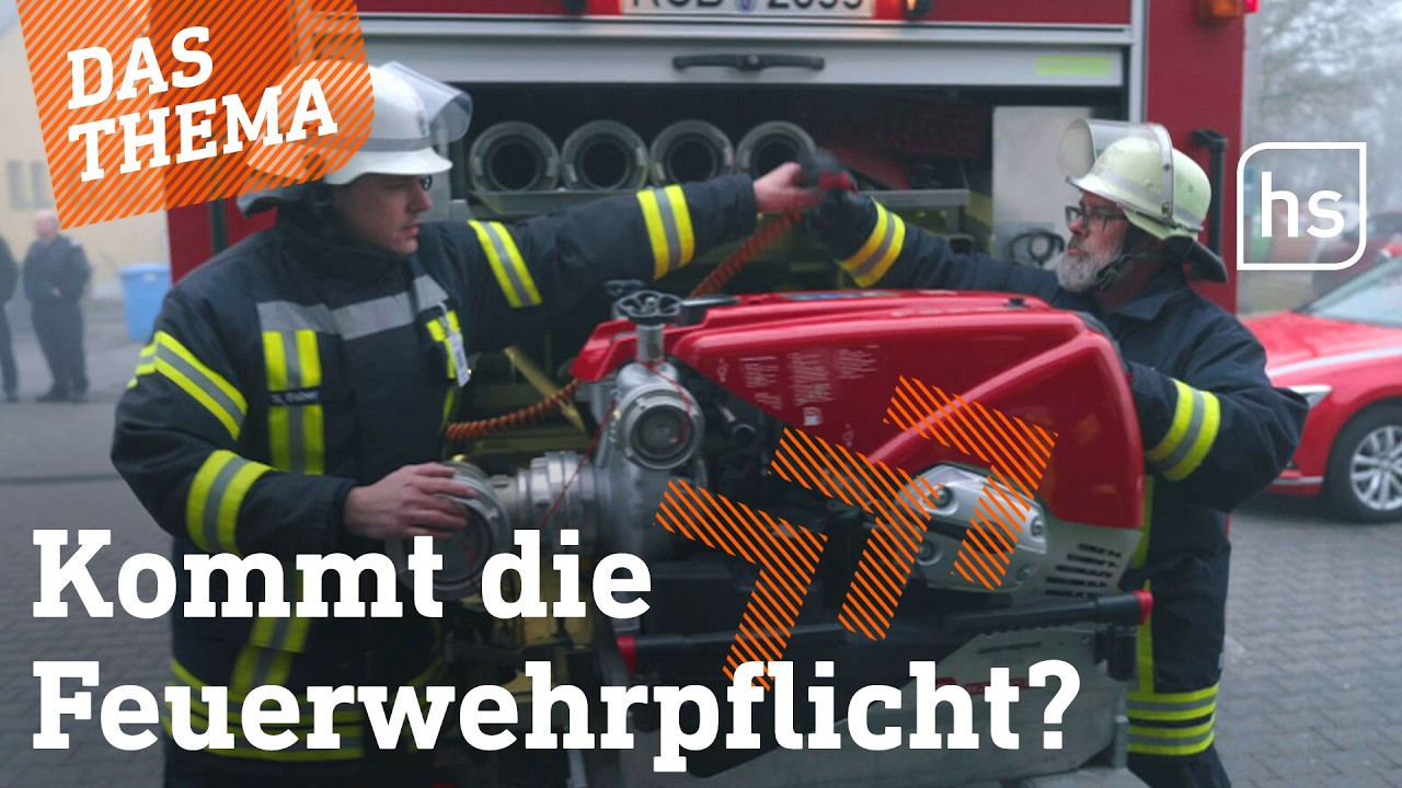 Zu wenig Feuerwehrleute in Watzhahn – Pflicht als letzter Ausweg I hessenschau DAS THEMA