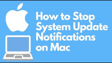 How to Stop System Update Notifications on Mac