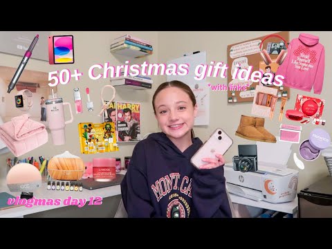 50+ CHRISTMAS GIFT IDEAS for teen girls | Vlogmas day 12