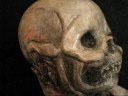 Lethean skull baby horror art doll
