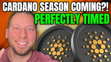 CARDANO SEASON IS COMING?!! PERFECT TIMING FOR THIS!