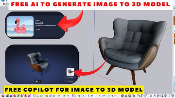 FREE SITE TO GENERATE IMAGE TO 3D MODEL FOR SKETCHUP