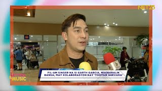 Garth Garcia, nagbabalik bansa para sa kanyang homecoming concert