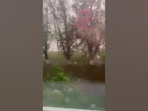 Погода в Новомосковске #погода#град#новомосковск - YouTube