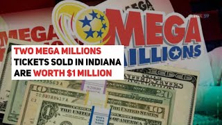 $1 million lotto tickets sold in 2 Indiana counties