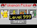Minecraft Pixelmon but I can spawn every OP Pokemon..