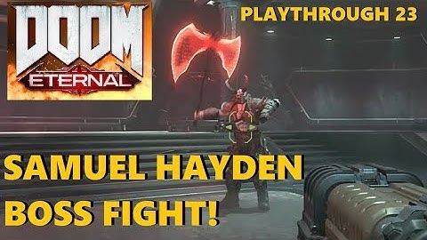 DOOM ETERNAL 2020 (MARAUDER BOSS FIGHT!) STRATEGY GUIDE 23 Xbox One/Ps4/Steam