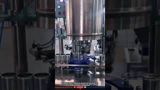 Innovation Automatic Can Sealing Machine for High Speed Carbonated Beverage Packaging #tech