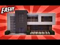 Minecraft How To Build A Small Modern House Tutorial 13