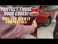 How to protect your car door edge!