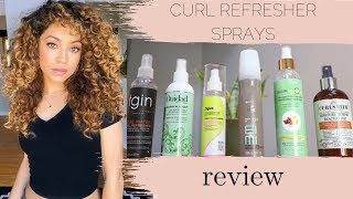 Make Your Curls LAST with Curl Refresher Spray!