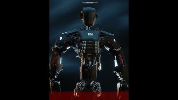 Cyberpunk robotic commercial blender test