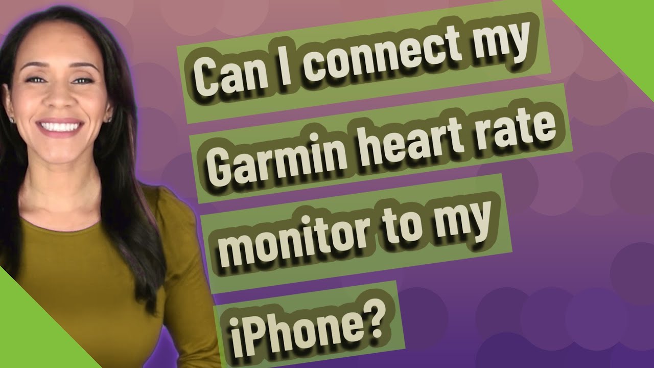 To Connect Your Garmin Heart Rate Monitor An IPad To Improve Health And Fitness – GetNotifyR