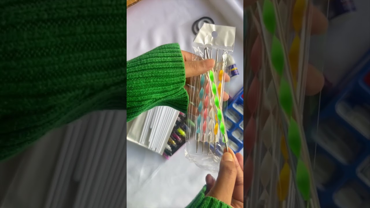 ✨Meesho finds✨ affordable nail art kit for beginners 💅🏻🌸   