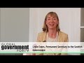 Leslie evans permanent secretary to the scottish government