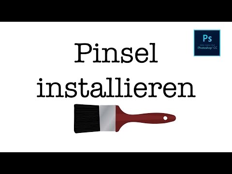 Pinsel installieren - Photoshop Tutorial