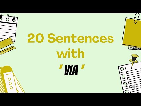 20 sentences with &rsquo;via&rsquo;