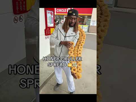 Count How Many Honey CRUELLERS There Are Timhortons Honeycruller Toronto 