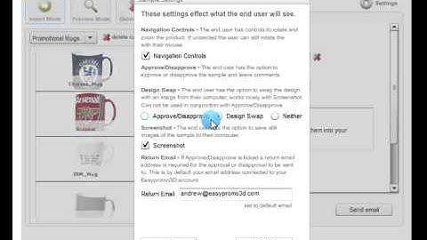 Using Easypromo3D Sample Manager