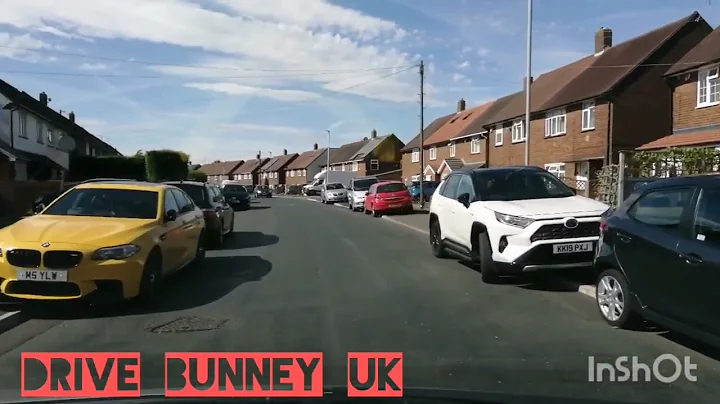 driving from stockwood Park to Lewsey Farm Luton UK 🇬🇧