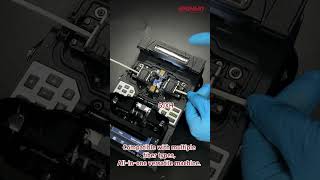 A must-have for FTTH projects! The SHINHO X-600 fusion splicer is compact, portable, and powerful.