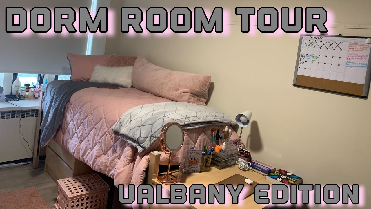 College Dorm Room Tour 2019 UAlbany Edition YouTube