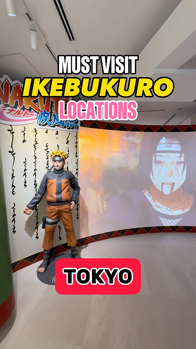 Must-visit IKEBUKURO places for ANIME LOVERS!!✨ #tokyo #japan #anime #ikebukuro