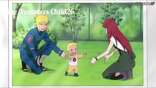 Moment naruto bersama keluarganya Minato dan Kushina (Naruto The Movie 9 : Road To Ninja)