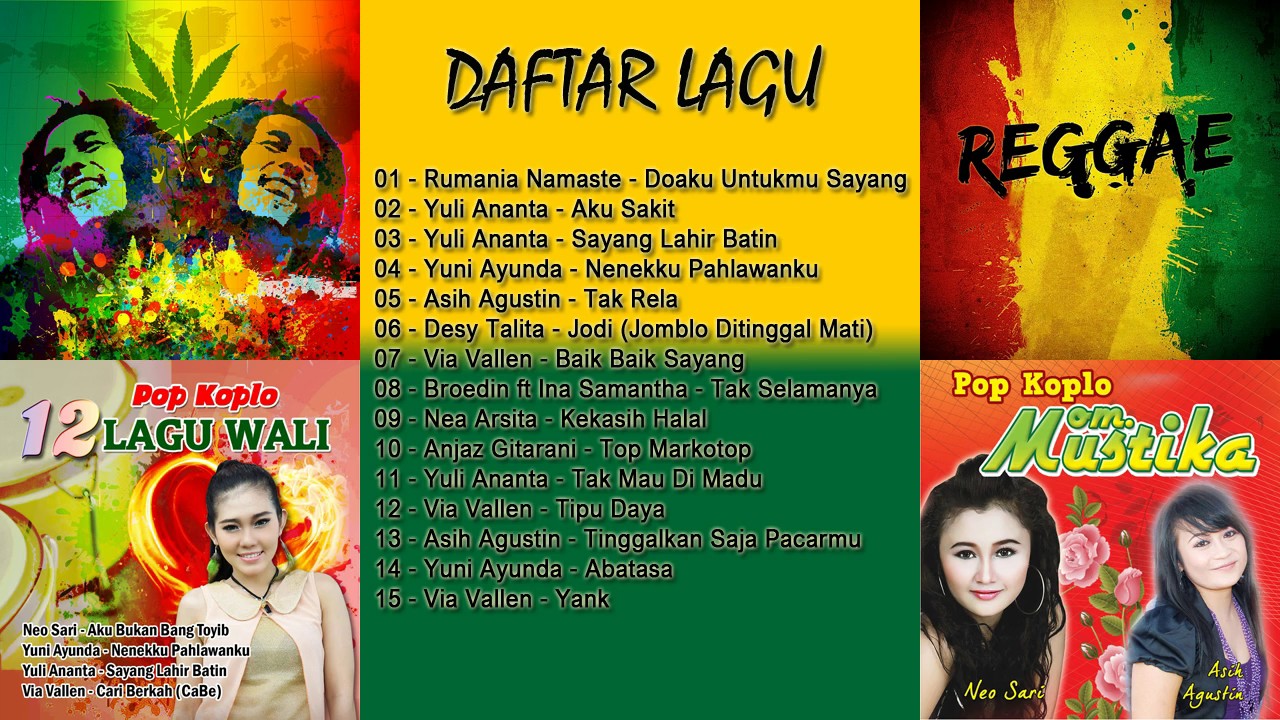 Lagu REGGAE Terbaru 2017  Hits KOPLO REGGAE Indonesia Terbaik 2017