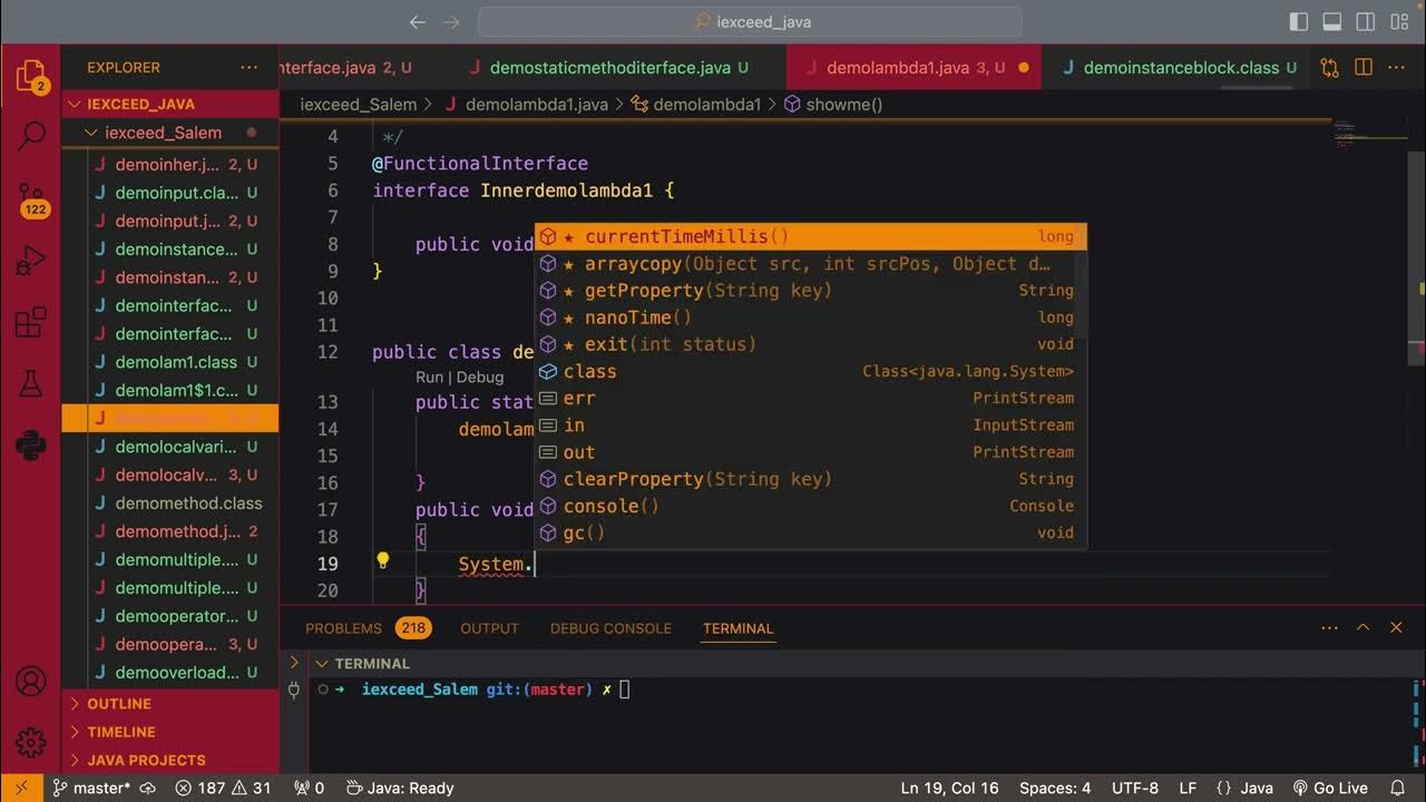 Java Functional Interface Introduction to lambda Function Part 1 - YouTube