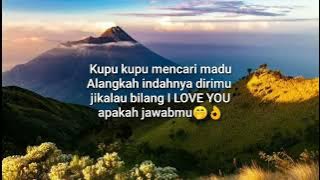 LIRIK LAGU RASA SAYANGE (KARAOKE) PANTUN