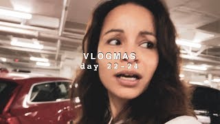 VLOGMAS 2018 DAY 22-23 • We Lost the Car!! | Angela’s Birthday