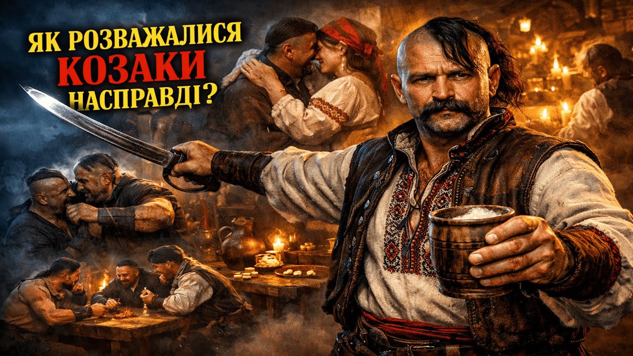 🎲 Як РОЗВАЖАЛИСЯ КОЗАКИ 🍷 — жінки, бійки, азарт і життя без прикрас | Лекція для сну 🛌