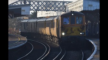 GBRf 73962+73964 1Q77 Tonbridge West Yard - Tonbridge West Yard & Mega Tones at Whitstable 12/12/18