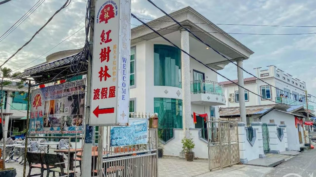 Плавучее шале в мангровых зарослях | Понтиан, Малайзия | Обзор отеля 🌟