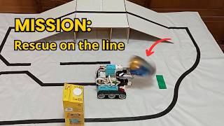 Line-Follower Robot Tackles a Full Obstacle Course (Real Run + Simulation)