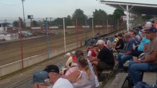USAC Sprint Car Heat 2  Terre Haute Action Track