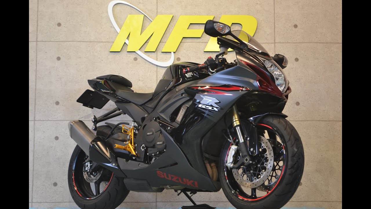 Suzuki Gsx R750 サウンドチェック ベビーフェイスバックステップ Gbrエンジンガード カスタム 11年 14 946km Mfd神戸店 中古 新規入荷車両 特選大型バイク紹介 Youtube