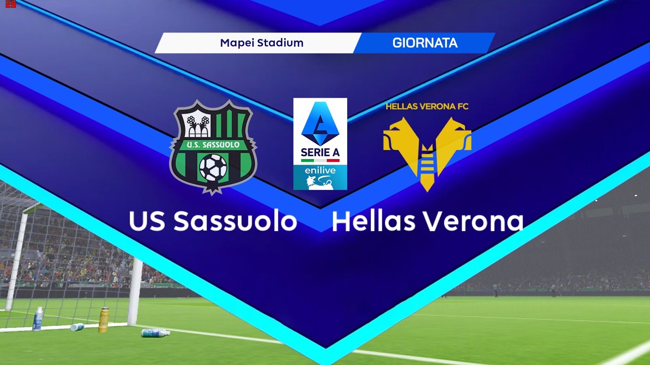 US SASSUOLO VS HELLAS VERONA (SIMULATED REALITY)