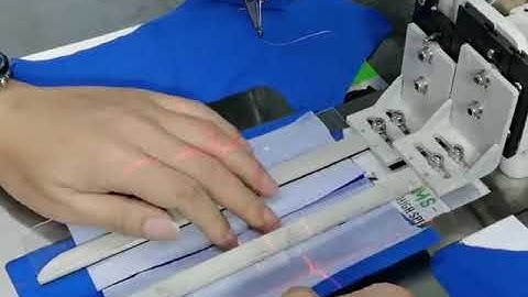 Máy lập trình bổ trụ áo polo