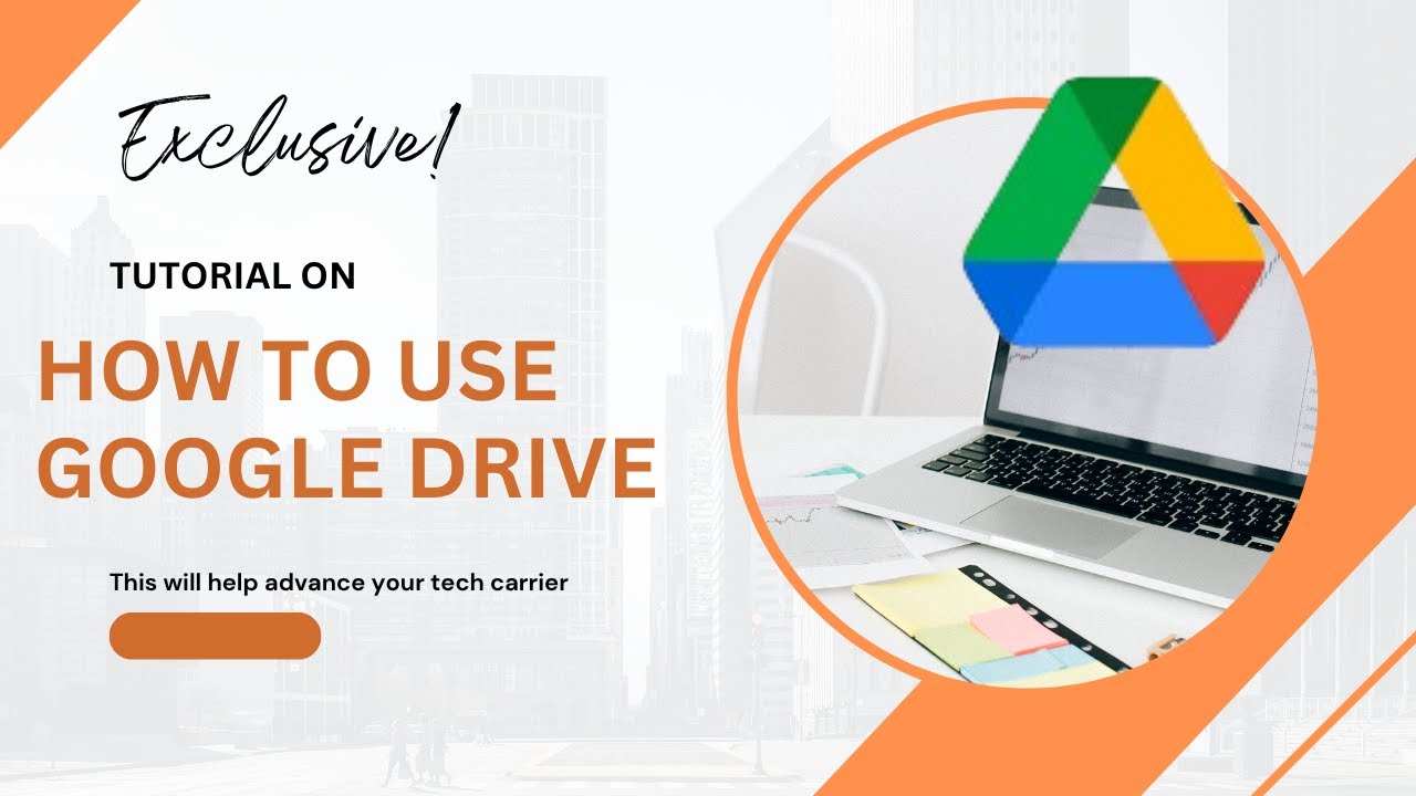 How to use Google Drive Beginners - YouTube