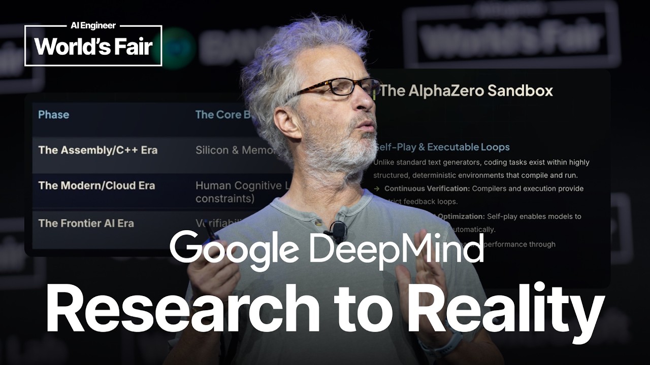 Research to Reality: Benoit Schillings, Google DeepMind, VP Research (Thinking, Reasoning, Coding)