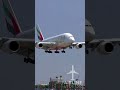 Emirates A380 Landing LAX