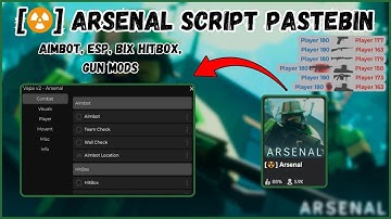 Roblox  [☢️] Arsenal Script Pastebin OP 2025 | AIMBOT | ESP | KEYLESS
