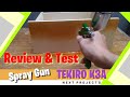 Review &amp; Test Spray Gun TEKIRO K3A Untuk Finishing Multiplek / Plywood // Spray Gun TEKIRO K3 A